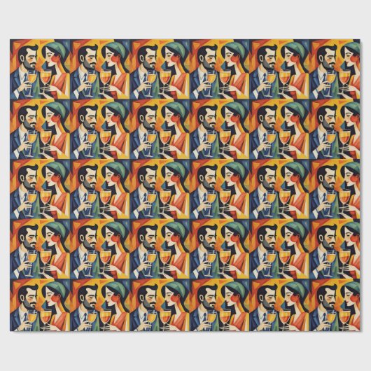 Schleifpapier Geschenkpapier (Flach)