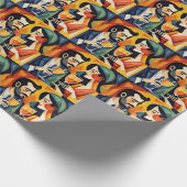 Schleifpapier Geschenkpapier (Ecke)