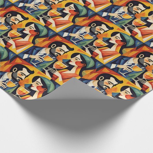 Schleifpapier Geschenkpapier (Ecke)