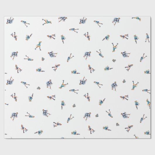 Schleifpapier Geschenkpapier (Flach)