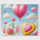 Schleifpapier Geschenkpapier (Flach)