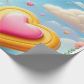 Schleifpapier Geschenkpapier (Ecke)