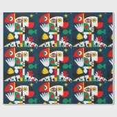 Schleifpapier Geschenkpapier (Flach)