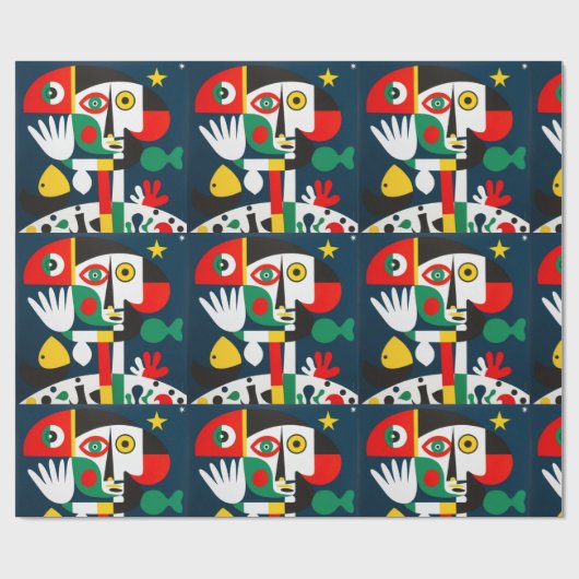 Schleifpapier Geschenkpapier (Flach)