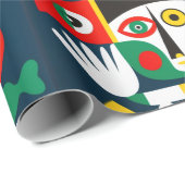 Schleifpapier Geschenkpapier (Rolleneckpunkt)