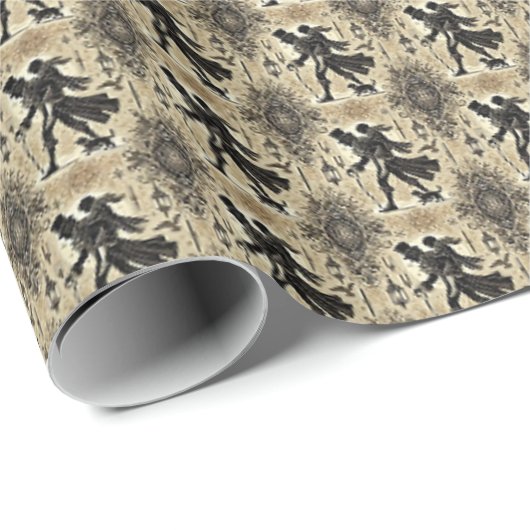 Schleifpapier Geschenkpapier (Rolleneckpunkt)