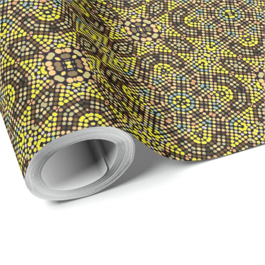 Schleifpapier Geschenkpapier (Rolleneckpunkt)