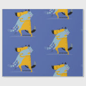 Schleifpapier Geschenkpapier (Flach)