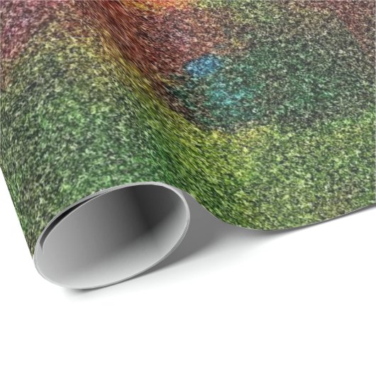 Schleifpapier Geschenkpapier (Rolleneckpunkt)