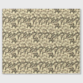 Schleifpapier Geschenkpapier (Flach)