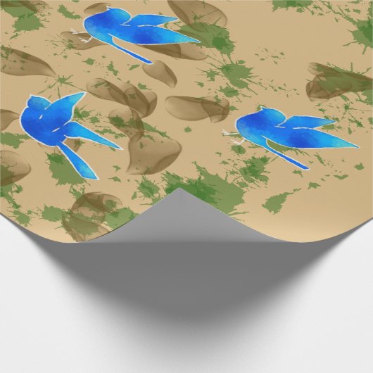 Schleifpapier Geschenkpapier (Ecke)