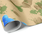 Schleifpapier Geschenkpapier (Rolleneckpunkt)