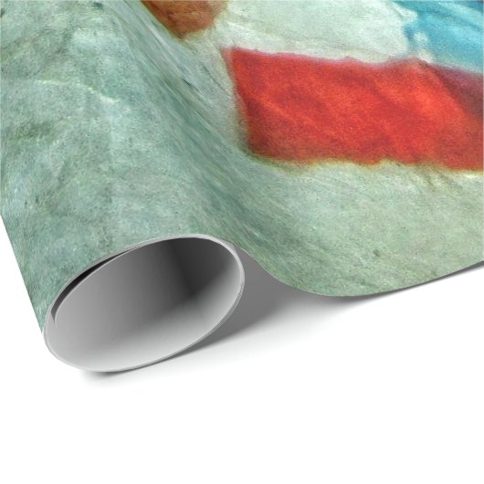 Schleifpapier Geschenkpapier (Rolleneckpunkt)