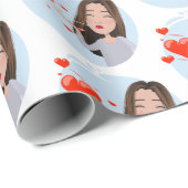 Schleifpapier Geschenkpapier (Rolleneckpunkt)