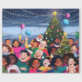 Schleifpapier Geschenkpapier (Flach)