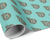 Schleifpapier Geschenkpapier (Rolleneckpunkt)