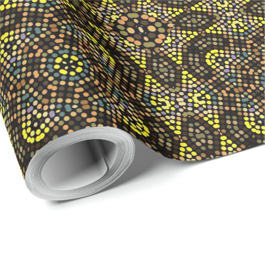 Schleifpapier Geschenkpapier (Rolleneckpunkt)
