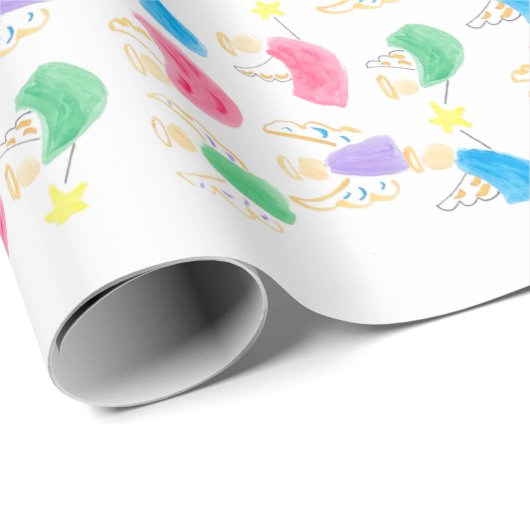 Schleifpapier Geschenkpapier (Rolleneckpunkt)