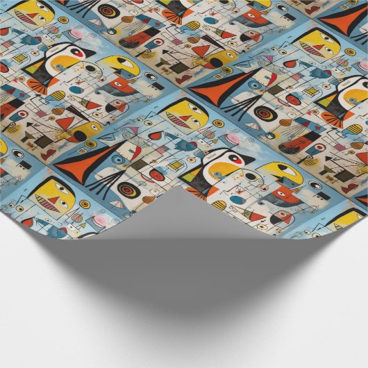 Schleifpapier Geschenkpapier (Ecke)