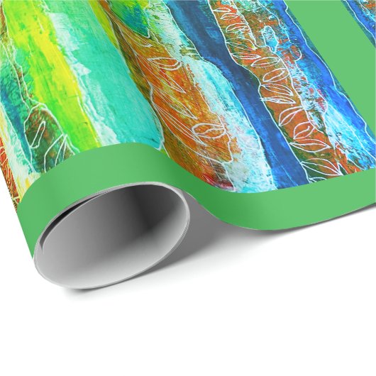 Schleifpapier Geschenkpapier (Rolleneckpunkt)