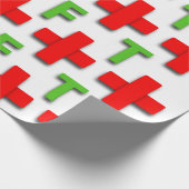 Schleifpapier Geschenkpapier (Ecke)