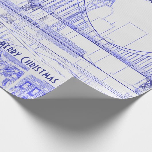 Schleifpapier Geschenkpapier (Ecke)