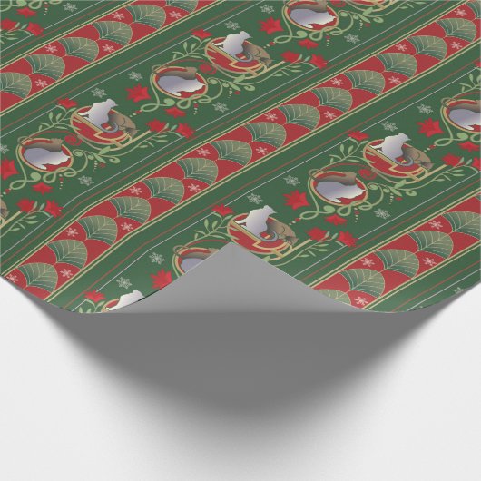 Schleifpapier Geschenkpapier (Ecke)