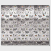 Schleifpapier Geschenkpapier (Flach)