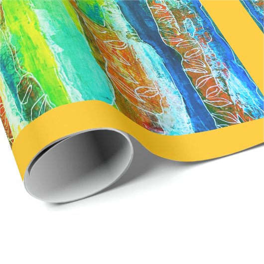 Schleifpapier Geschenkpapier (Rolleneckpunkt)