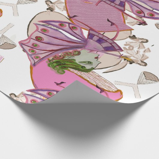 Schleifpapier Geschenkpapier (Ecke)