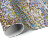Schleifpapier Geschenkpapier (Rolleneckpunkt)