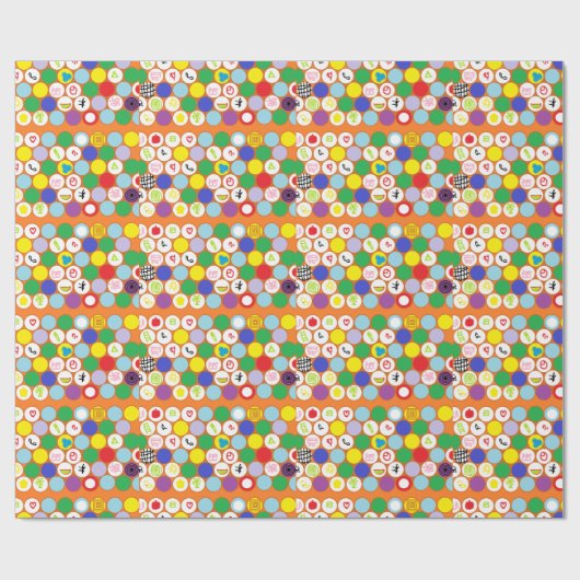 Schleifpapier Geschenkpapier (Flach)