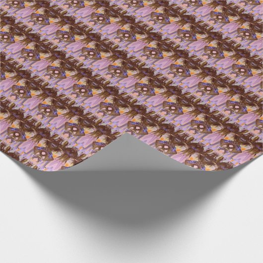 Schleifpapier Geschenkpapier (Ecke)