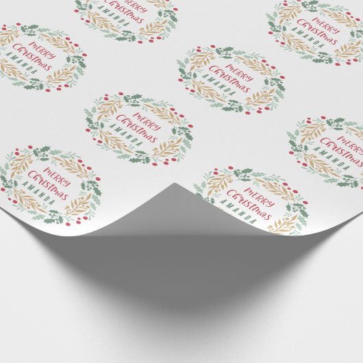 Schleifpapier Geschenkpapier (Ecke)