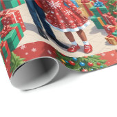 Schleifpapier Geschenkpapier (Rolleneckpunkt)