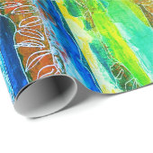 Schleifpapier Geschenkpapier (Rolleneckpunkt)