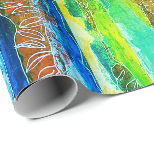 Schleifpapier Geschenkpapier (Rolleneckpunkt)