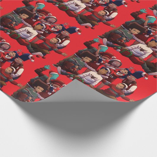 Schleifpapier Geschenkpapier (Ecke)