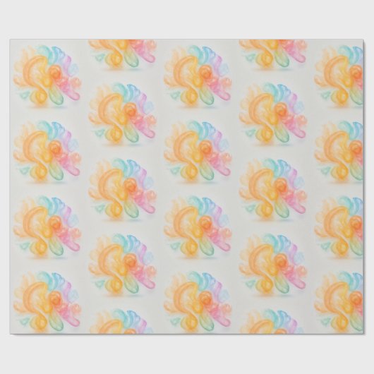 Schleifpapier Geschenkpapier (Flach)