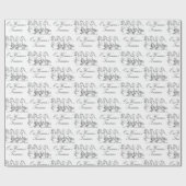 Schleifpapier Geschenkpapier (Flach)