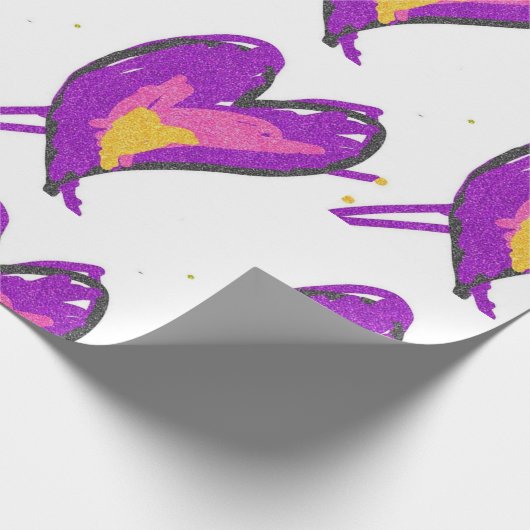 Schleifpapier Geschenkpapier (Ecke)