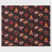 Schleifpapier Geschenkpapier (Flach)