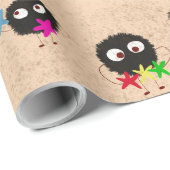 Schleifpapier Geschenkpapier (Rolleneckpunkt)