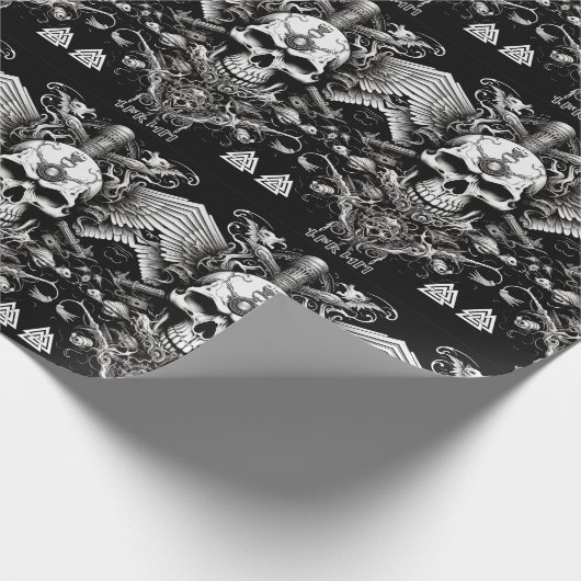 Schleifpapier Geschenkpapier (Ecke)