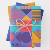 Schleifpapier Geschenkpapier Set (Beispiel)