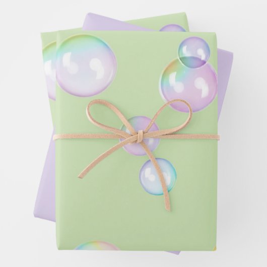 Schleifpapier Geschenkpapier Set (Beispiel)