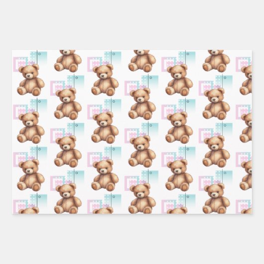 Schleifpapier Geschenkpapier Set (Vorderseite)