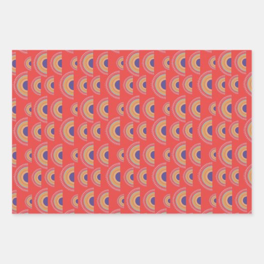 Schleifpapier Geschenkpapier Set (Vorderseite)