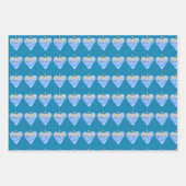 Schleifpapier Geschenkpapier Set (Vorderseite)