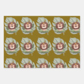 Schleifpapier Geschenkpapier Set (Vorderseite)